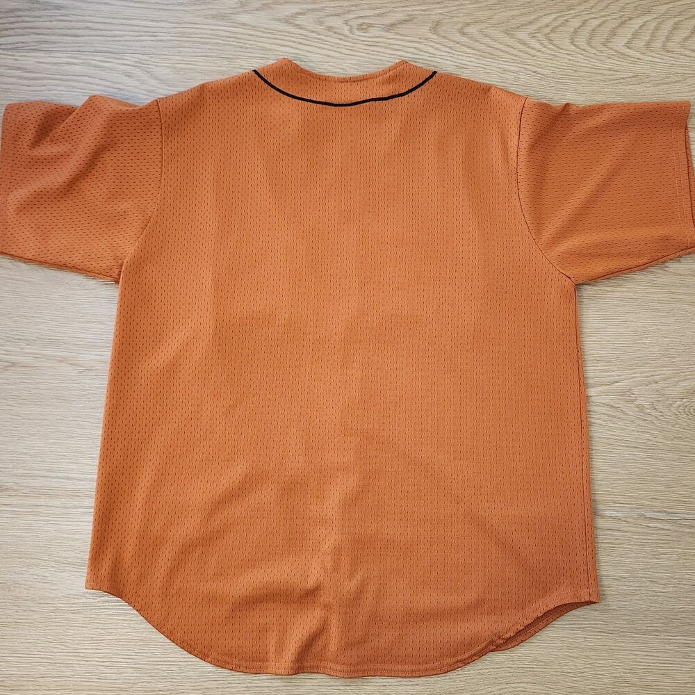 Vintage Champs Sports Team Edition Apparel TEXAS Mesh Baseball Jersey Large - Picture 5 of 13